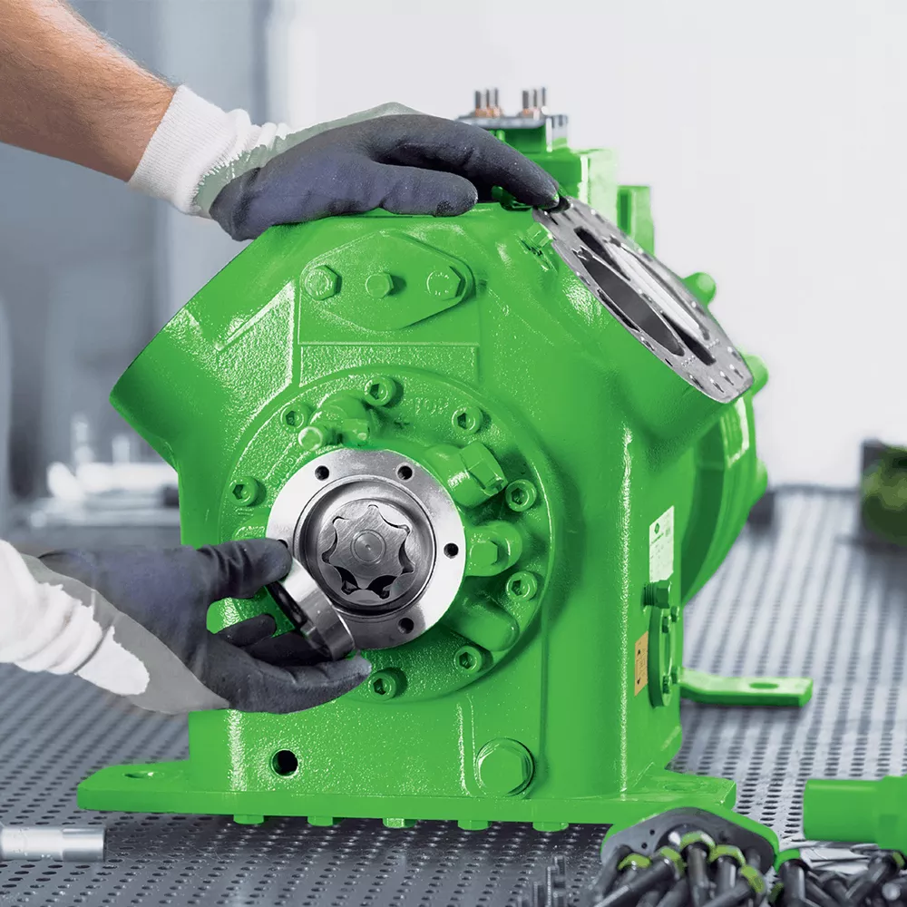 تصویر فنی از اجزای اصلی الکترو موتور شامل استاتور و روتور